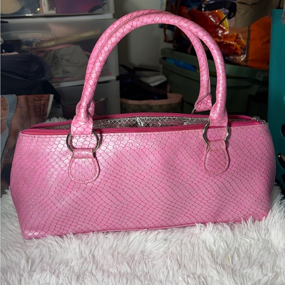 Wine clutch Burmese design color pink good condition - Picture 6 of 10